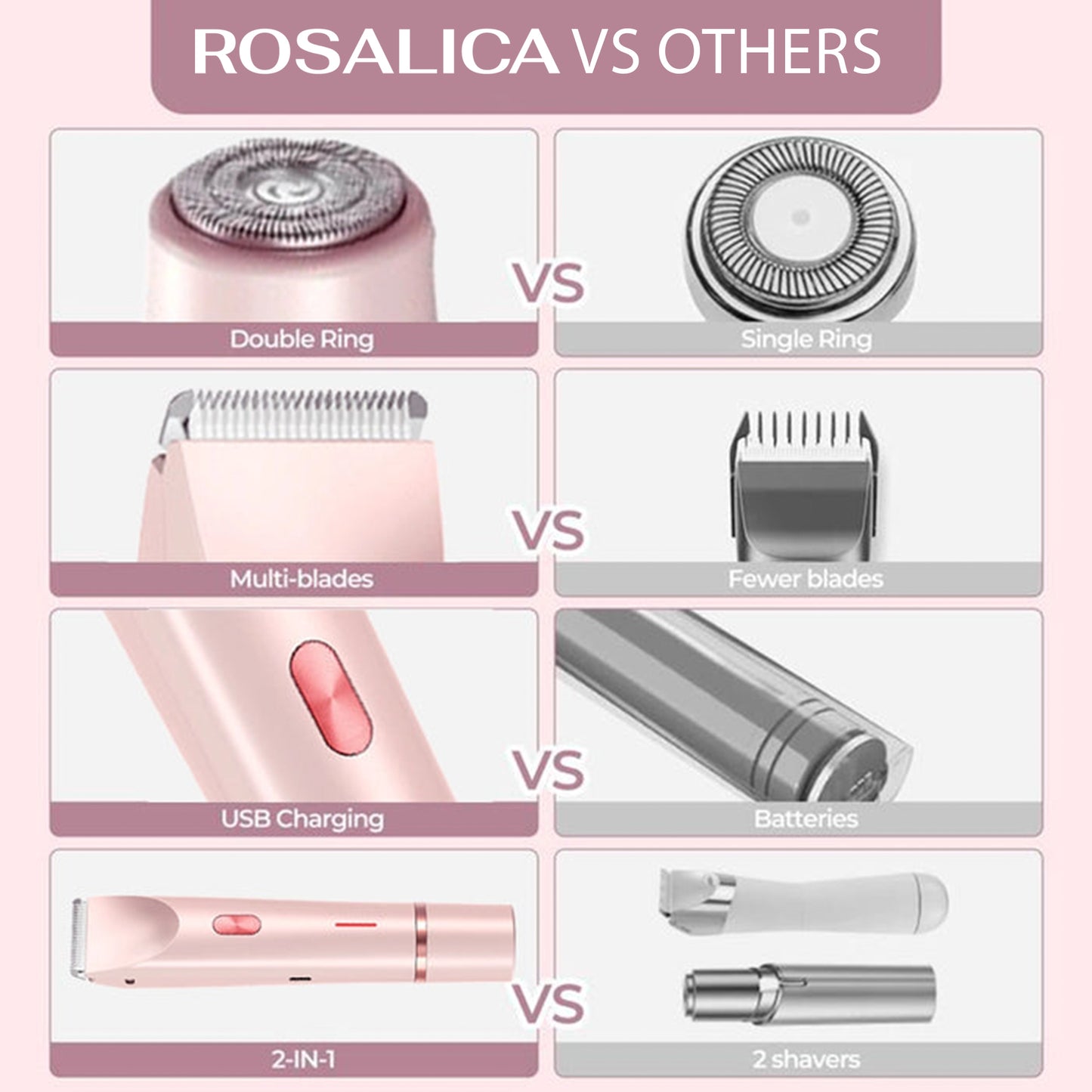 SatinTouch™ Bikini Trimmer by Rosalica