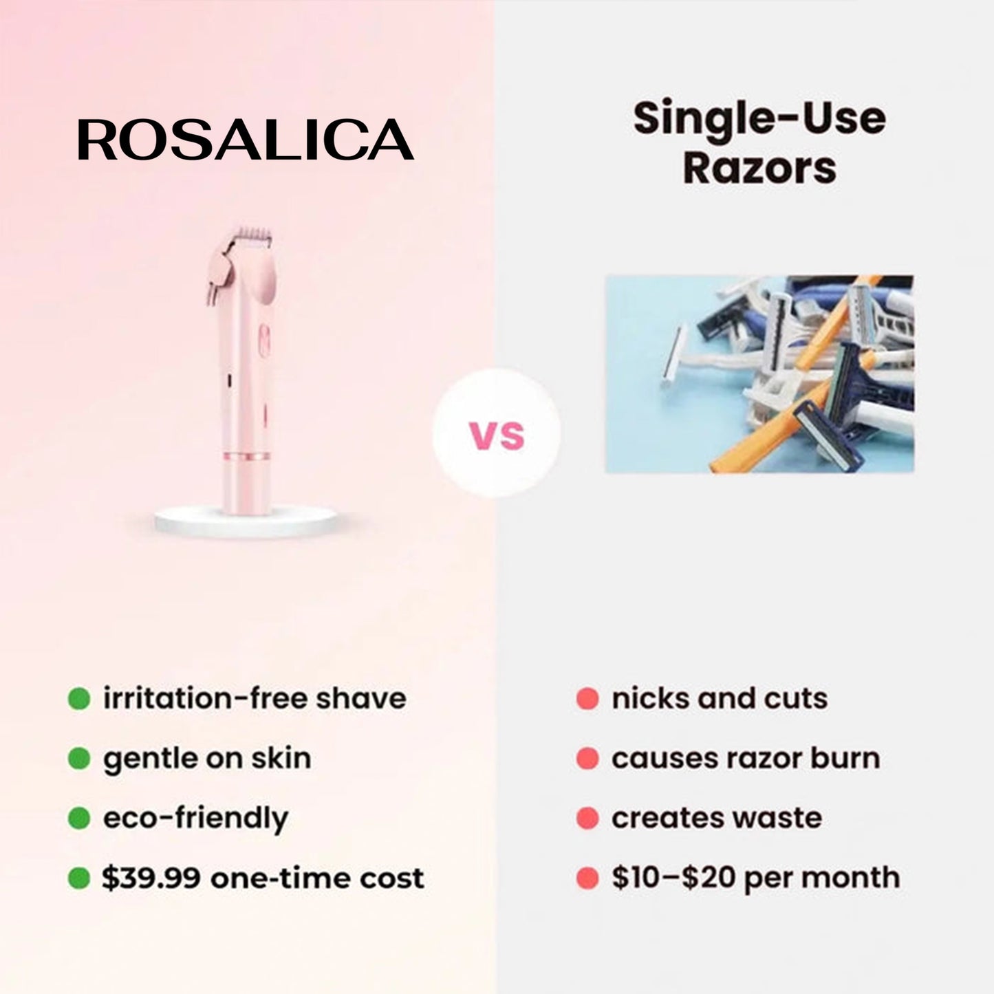 SatinTouch™ Bikini Trimmer by Rosalica