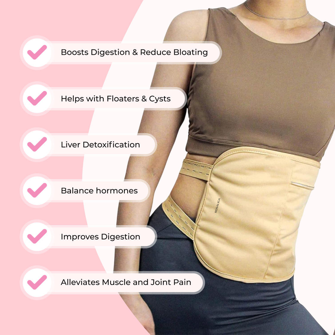 Rosalica Castor Oil Wellness Pack
