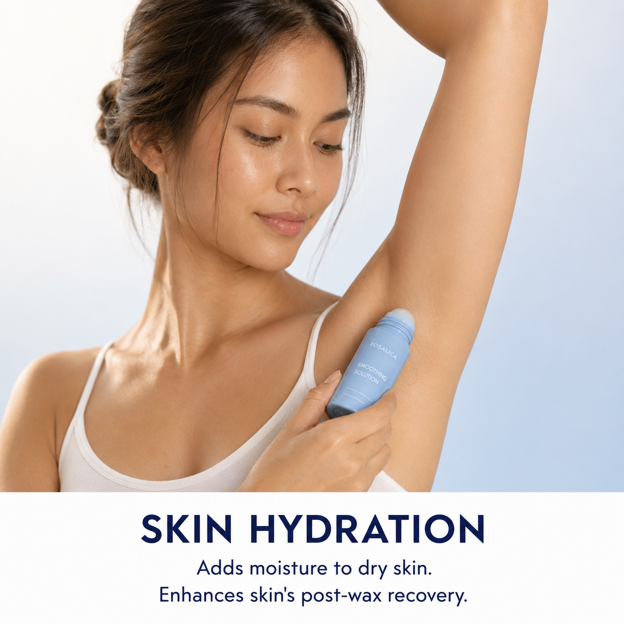 Rosalica™ Smoothing Solution — Silky Skin After Every Wax. Roll On. Done.