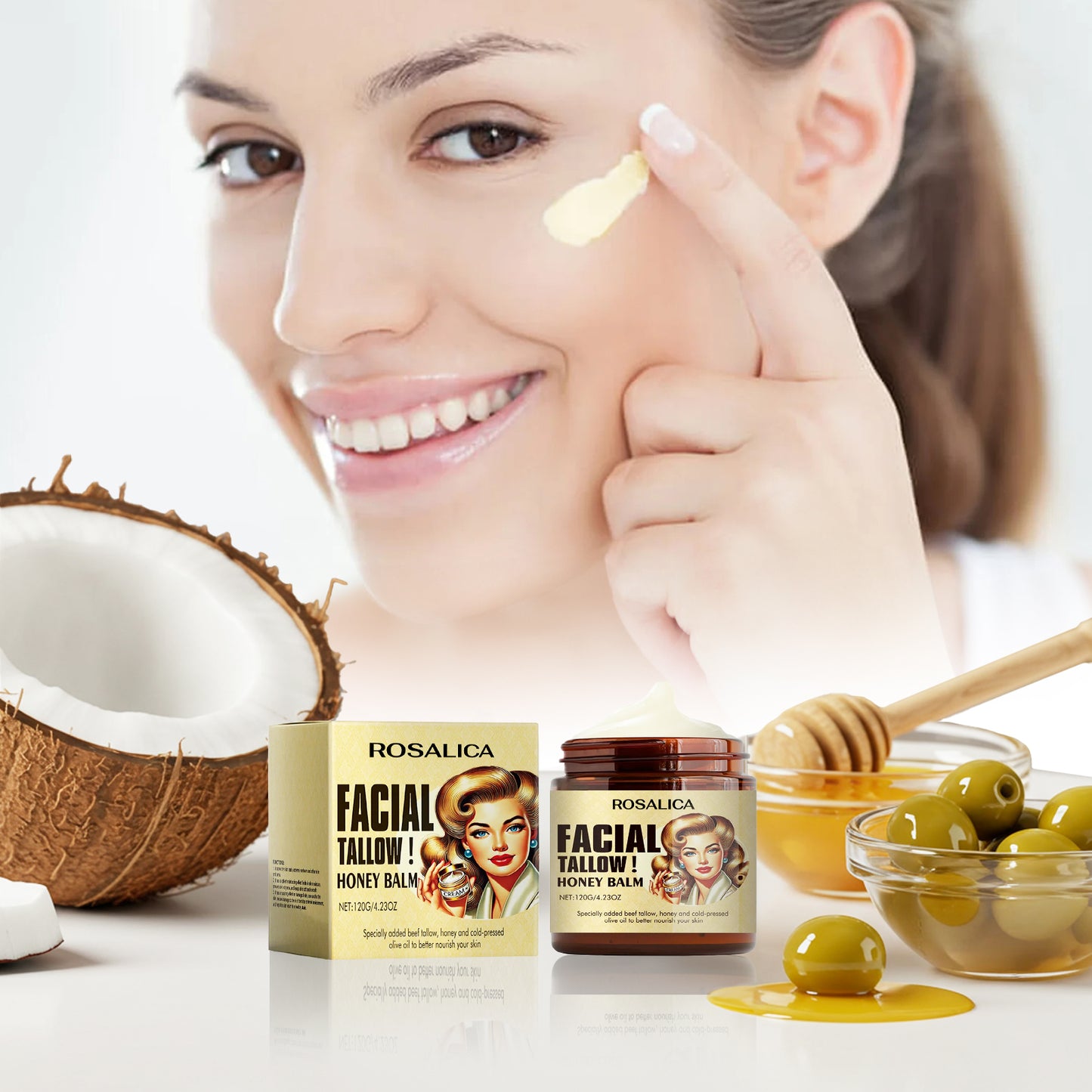 Rosalica Beef Tallow Cream