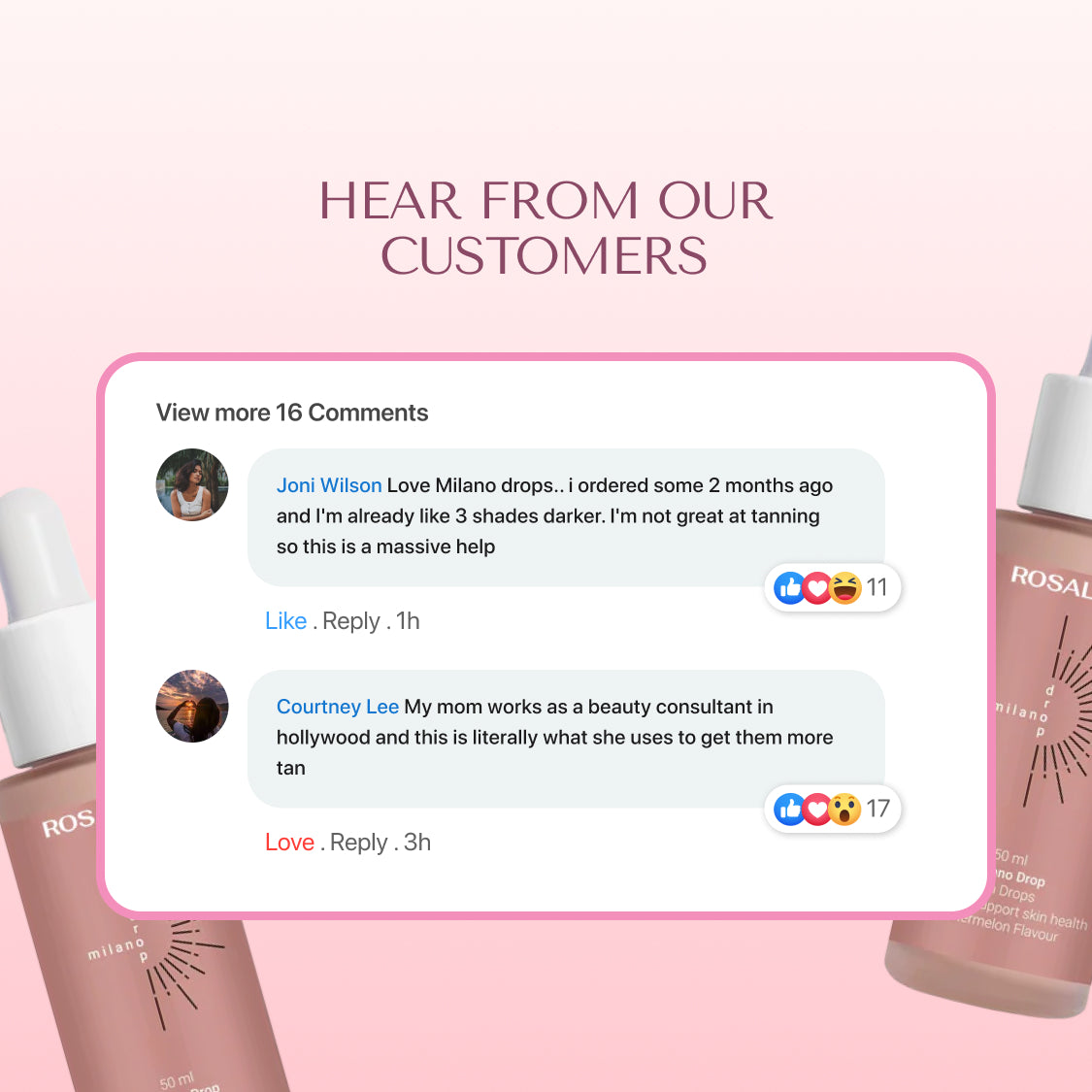 Rosalica Tanning Drops