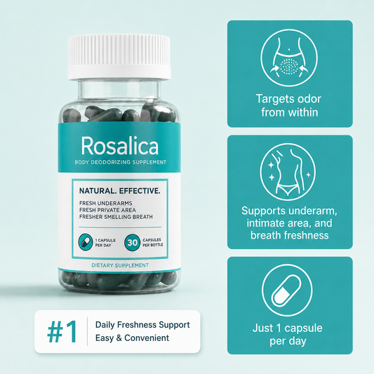 Rosalica Chlorophyll Supplement Internal Deodorant