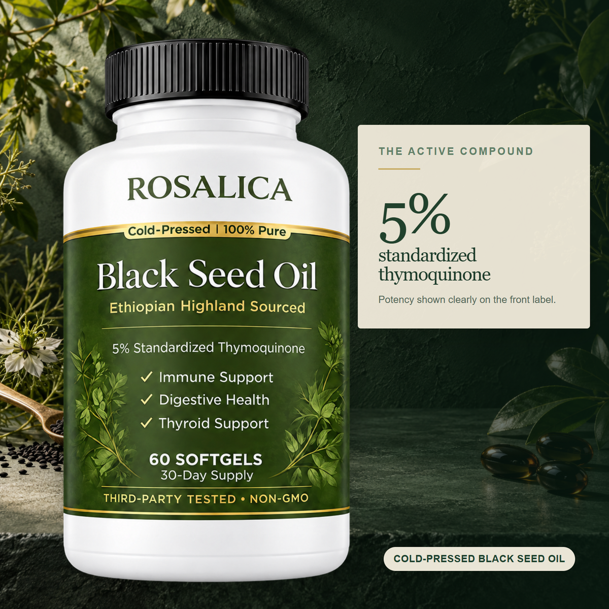 Ethiopian Black Seed Oil