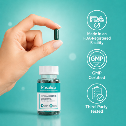Rosalica Chlorophyll Supplement Internal Deodorant