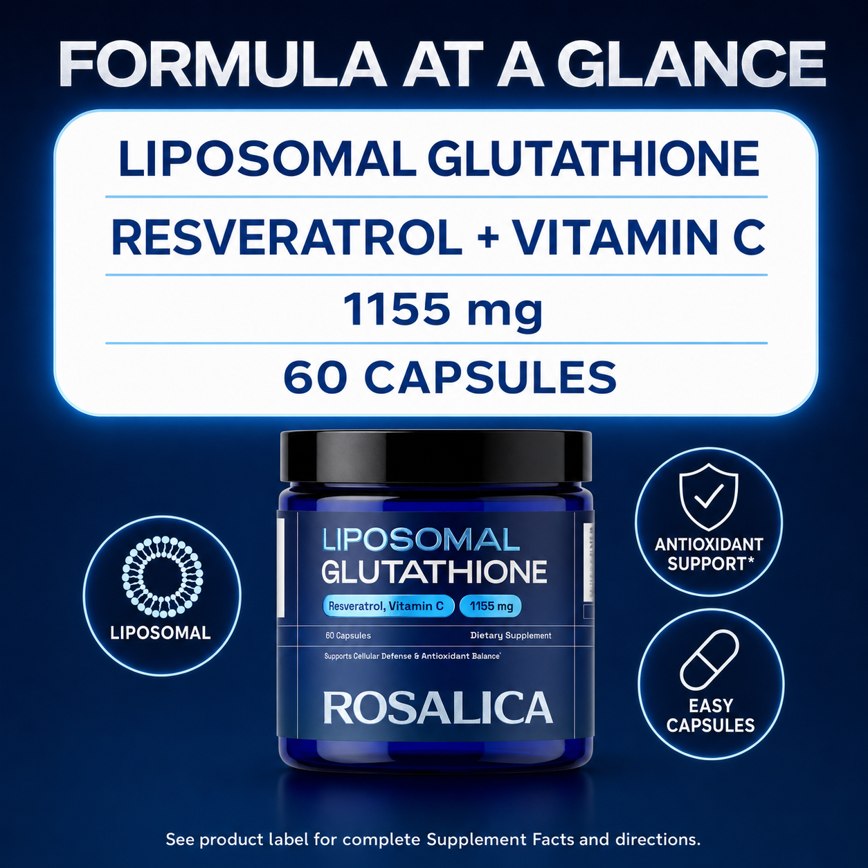 Rosalica Liposomal Glutathione Complex