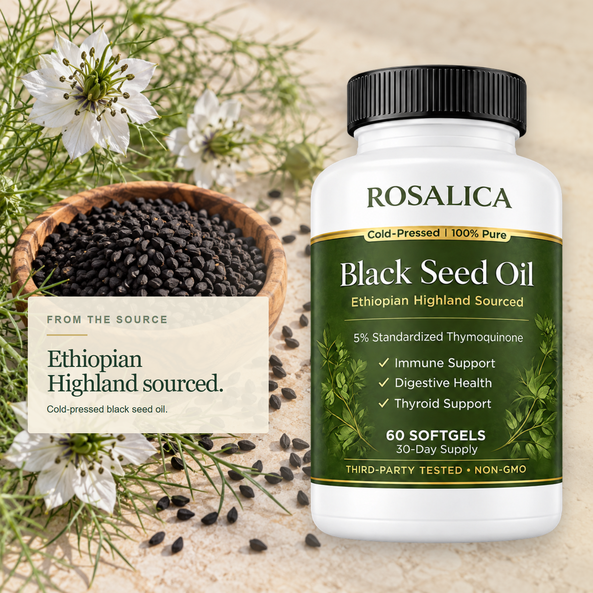 Ethiopian Black Seed Oil