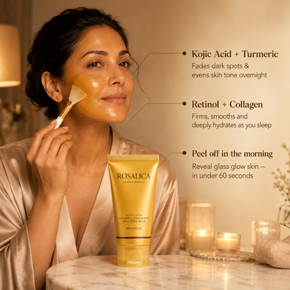 Rosalica™ Kojic Acid Turmeric Overnight Wrapping Mask