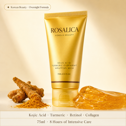 Rosalica™ Kojic Acid Turmeric Overnight Wrapping Mask
