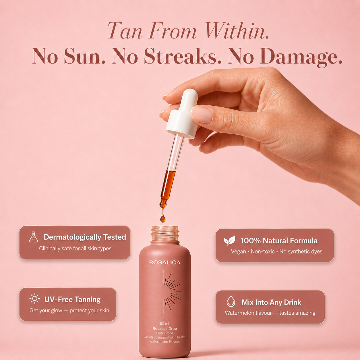 Rosalica Tanning Drops