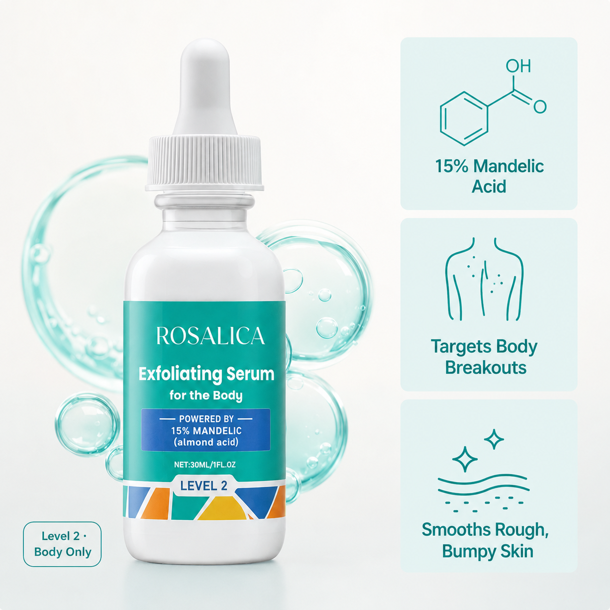 Rosalica™ Level 2 Mandelic Acid Serum
