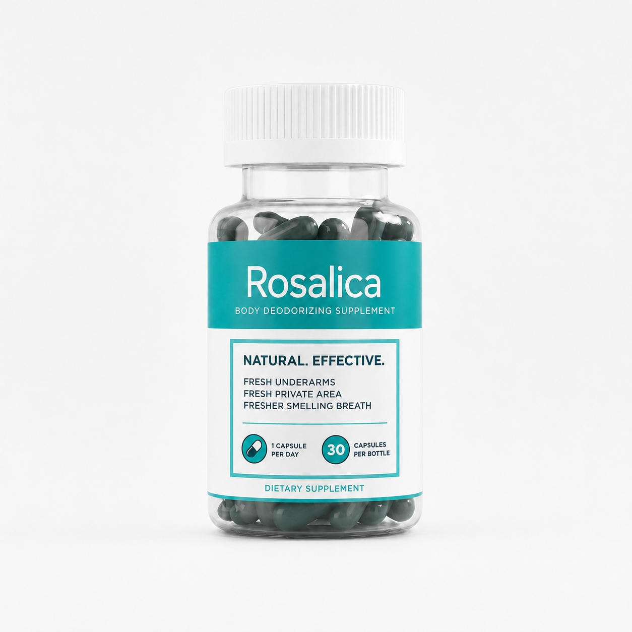 Rosalica Chlorophyll Supplement Internal Deodorant