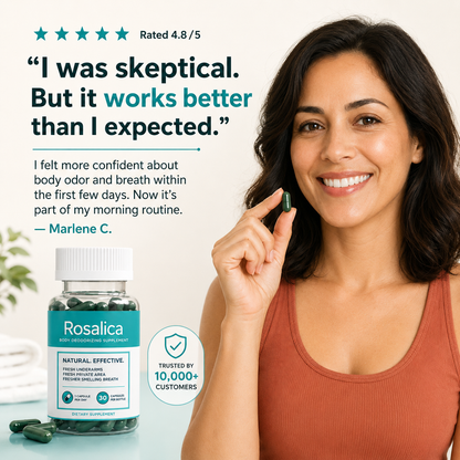 Rosalica Chlorophyll Supplement Internal Deodorant