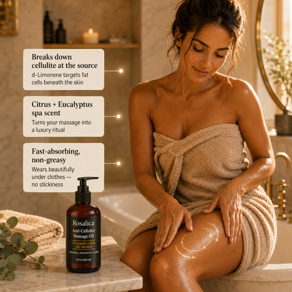 Rosalica Anti-Cellulite Massage Oil