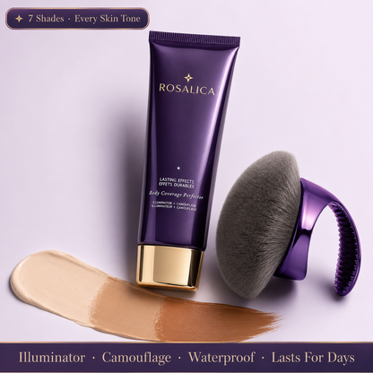 Rosalica™ Body Coverage Perfector — Red Carpet Skin. Every Single Day.