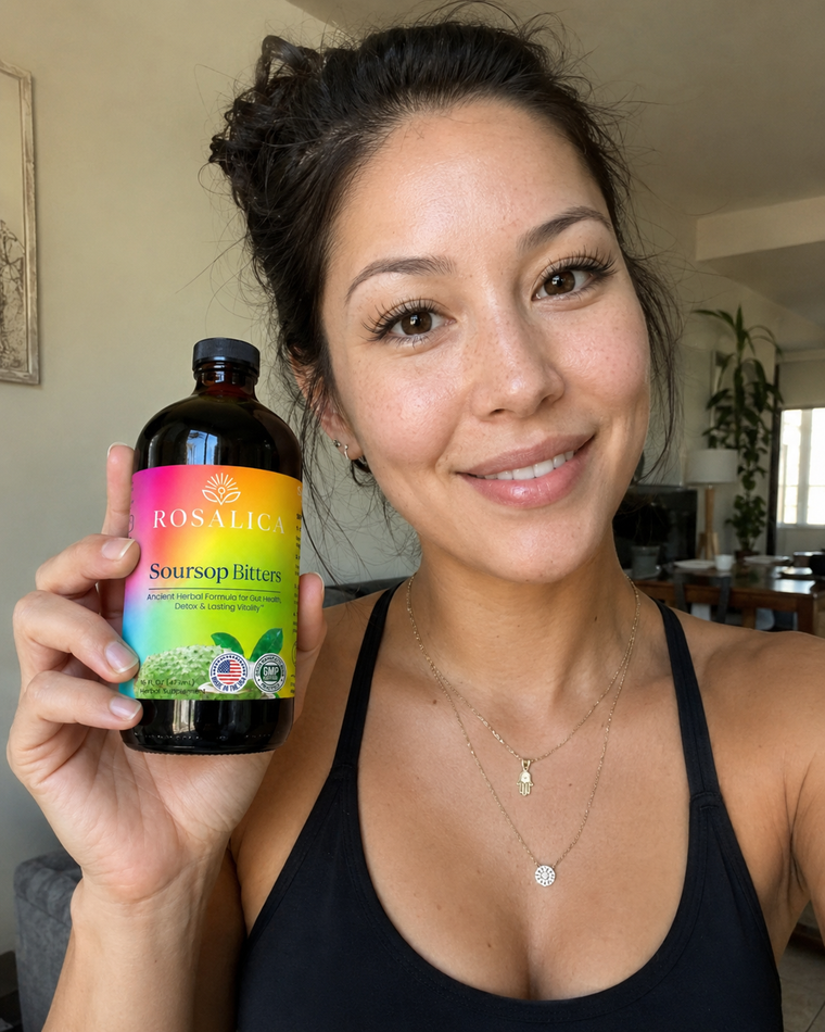 Customer enjoying an easy herbal wellness ritual