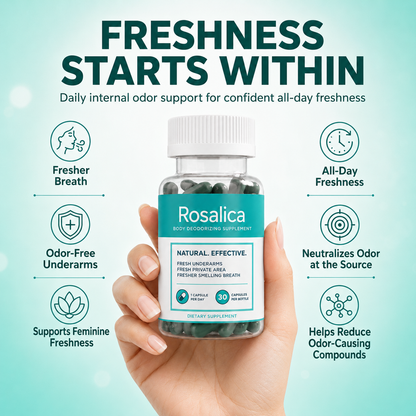 Rosalica Chlorophyll Supplement Internal Deodorant