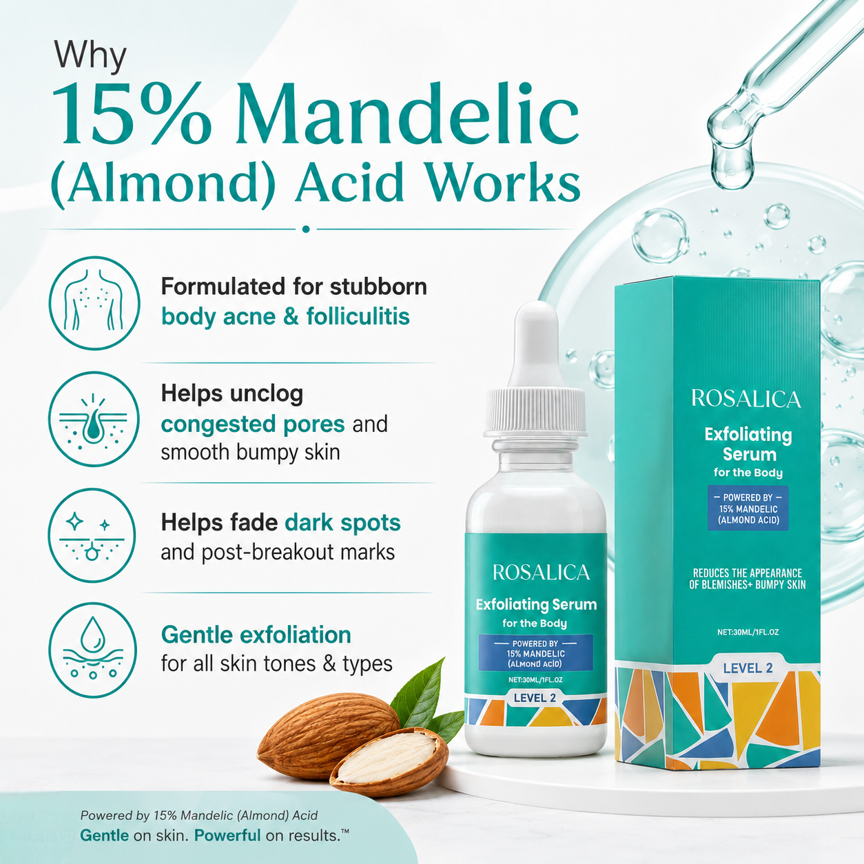 Rosalica™ Level 2 Mandelic Acid Serum