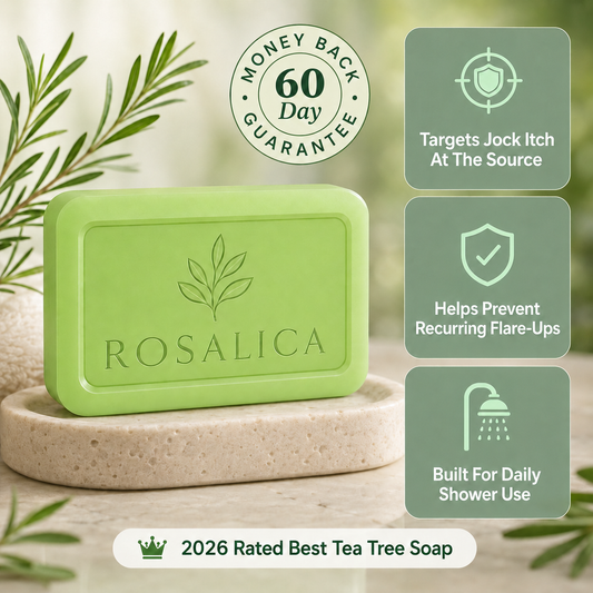 Rosalica Tea Tree Antifungal Soap
