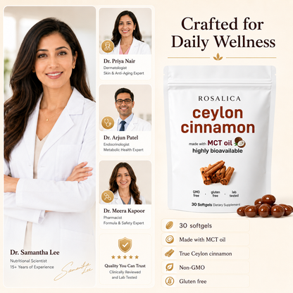 Rosalica Ceylon Cinnamon Softgels
