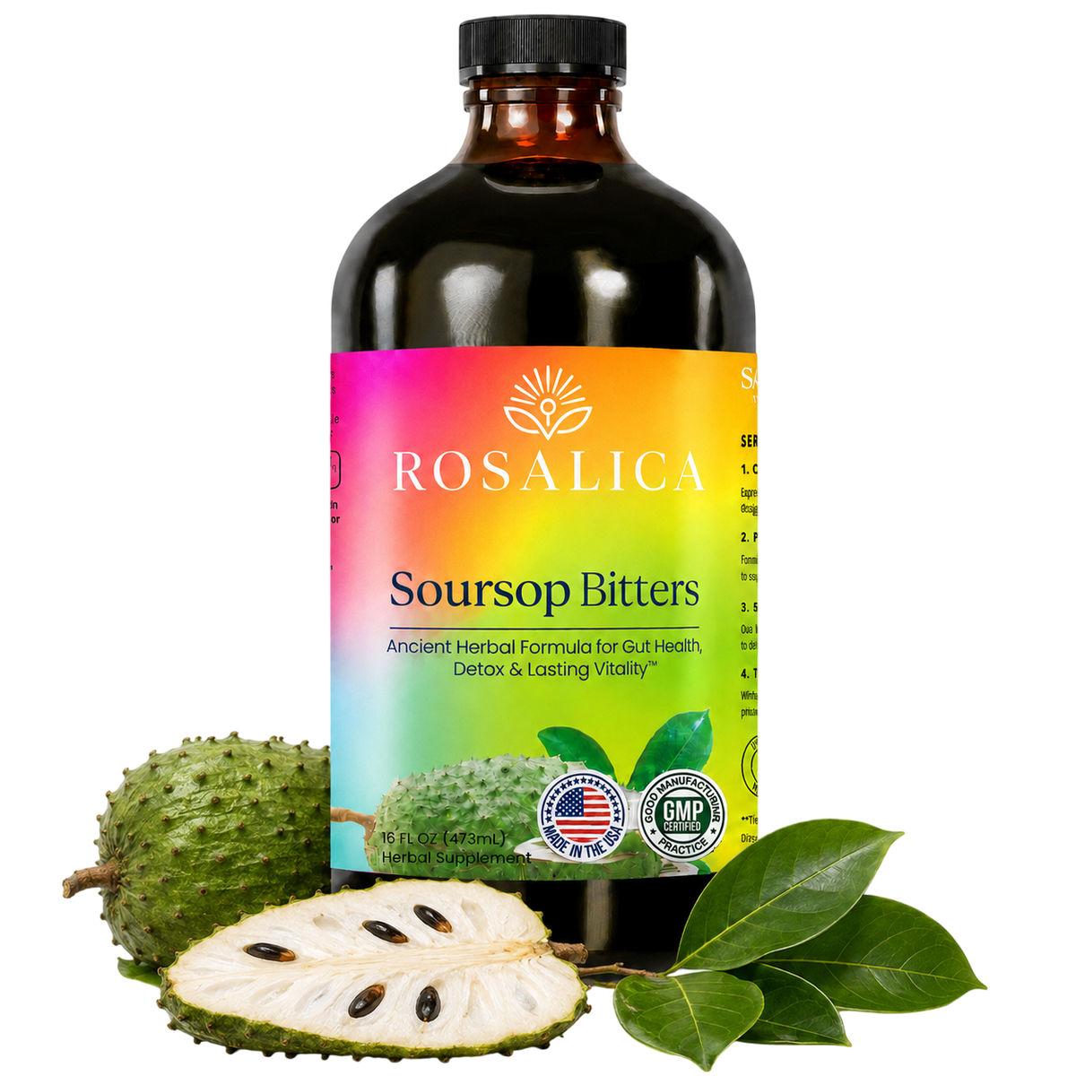 ROSALICA Soursop Bitters bottle