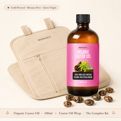 Rosalica Castor Oil Wellness Pack