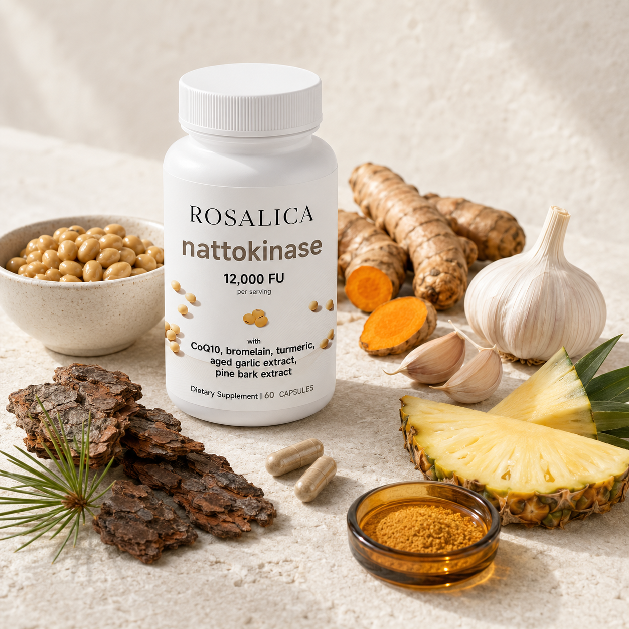Six ingredients. One complete formula.