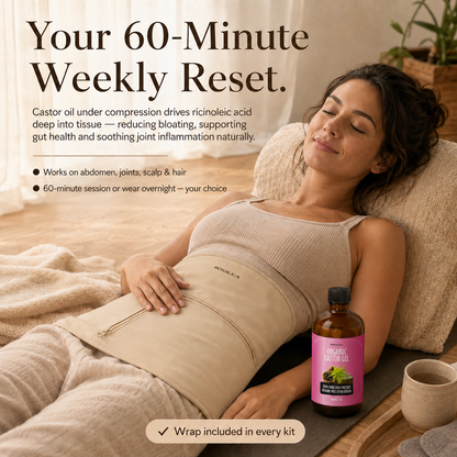 Rosalica Castor Oil Wellness Pack