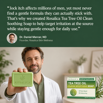 Rosalica Tea Tree Antifungal Soap