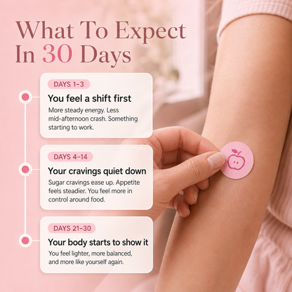 Rosalica Berberine Daily Patches — 30-Day Supply | Blood Sugar, Metabolism & Craving Support