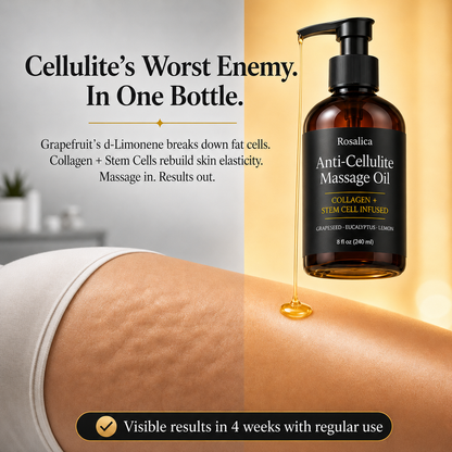 Rosalica Anti-Cellulite Massage Oil