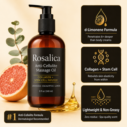 Rosalica Anti-Cellulite Massage Oil