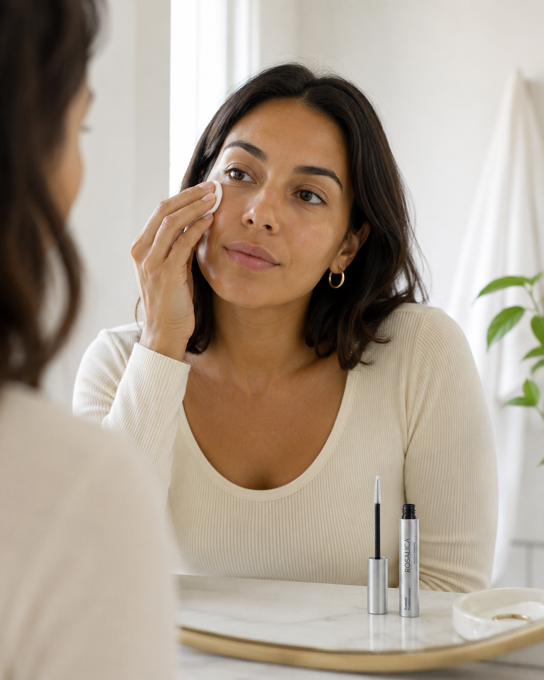 Start with clean lashes