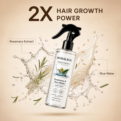 Rosalica Rosemary & Rice Water Hair Tonic