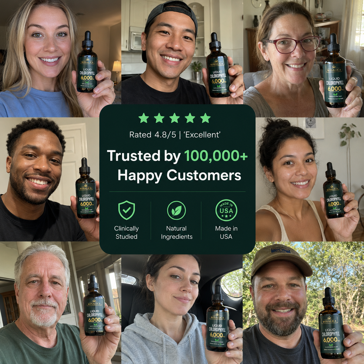 Rosalica Liquid Chlorophyll Drops