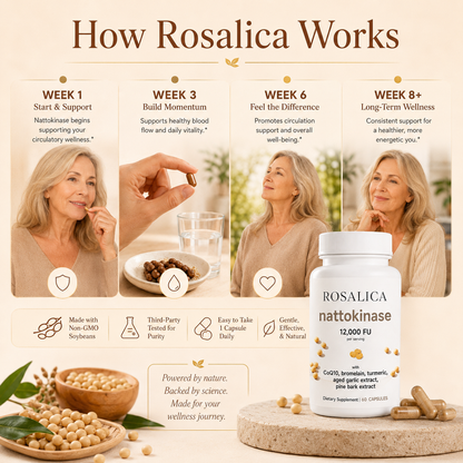 ROSALICA Nattokinase 12,000 FU