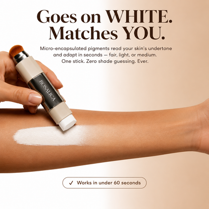 Rosalica™ Foundation Stick — One Stick. Every Skin Tone.