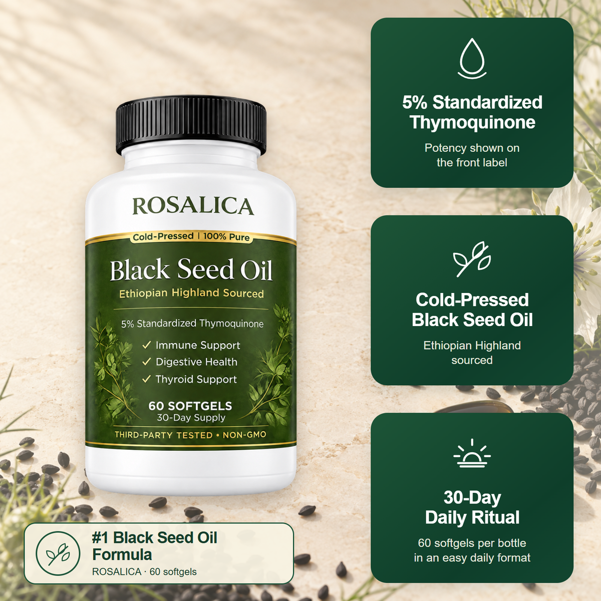 Ethiopian Black Seed Oil