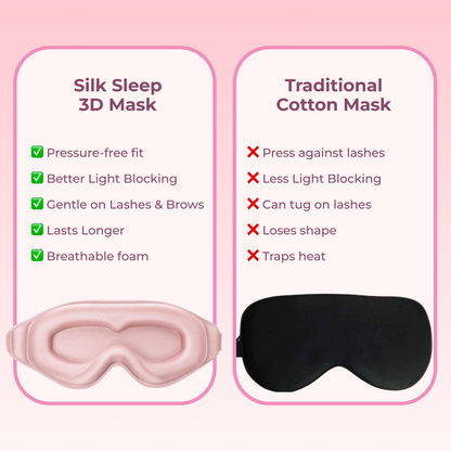 Silk Sleep 3D Mask