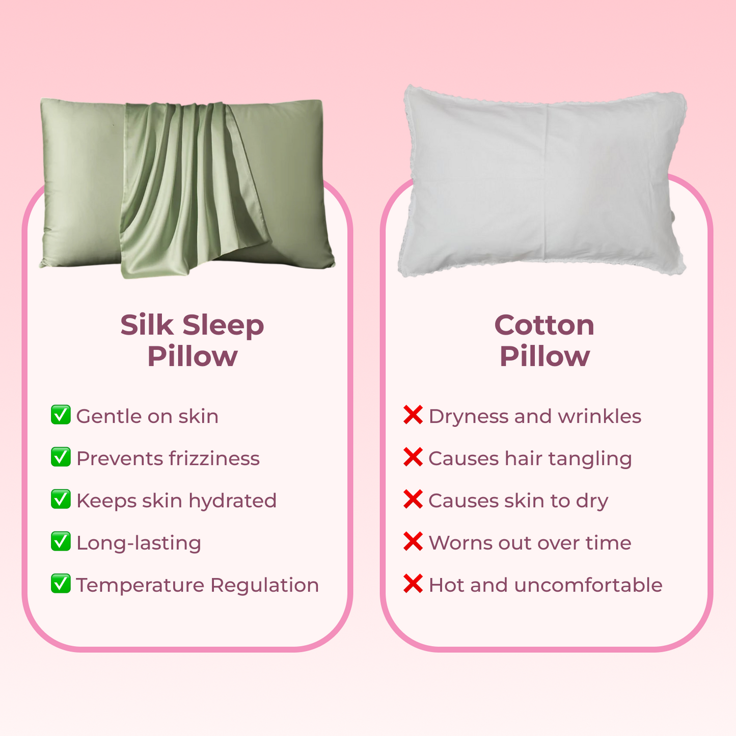 Silk Sleep Pillow