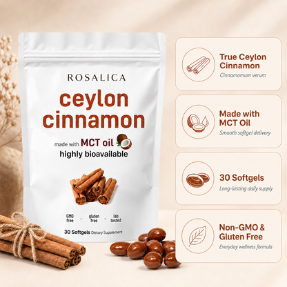 Rosalica Ceylon Cinnamon Softgels