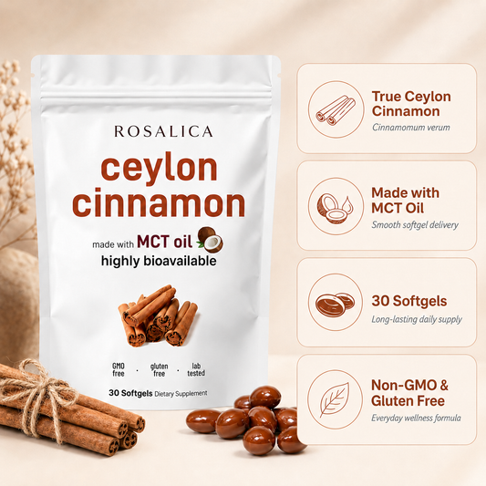 Rosalica Ceylon Cinnamon Softgels