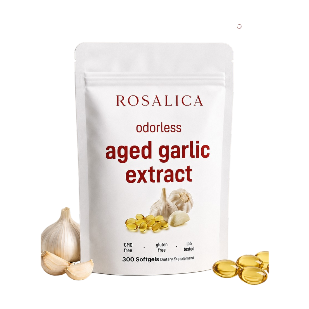 ROSALICA Odorless Aged Garlic Extract pouch