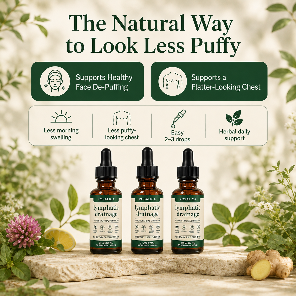 Rosalica Lymphatic Drainage Drops