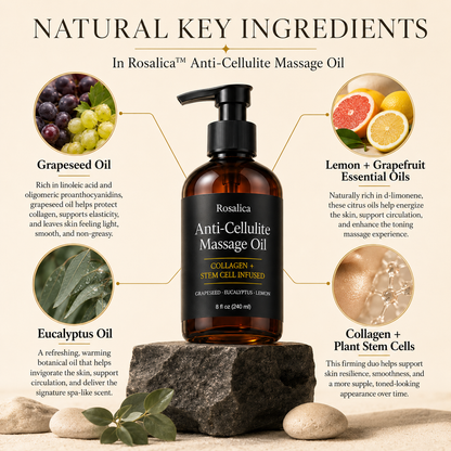 Rosalica Anti-Cellulite Massage Oil