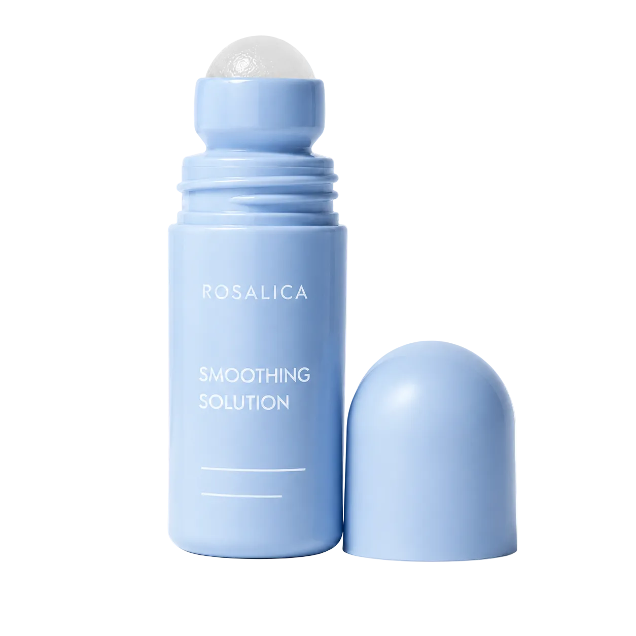 Rosalica Smoothing Solution blue roll-on for post-wax and post-shave skin