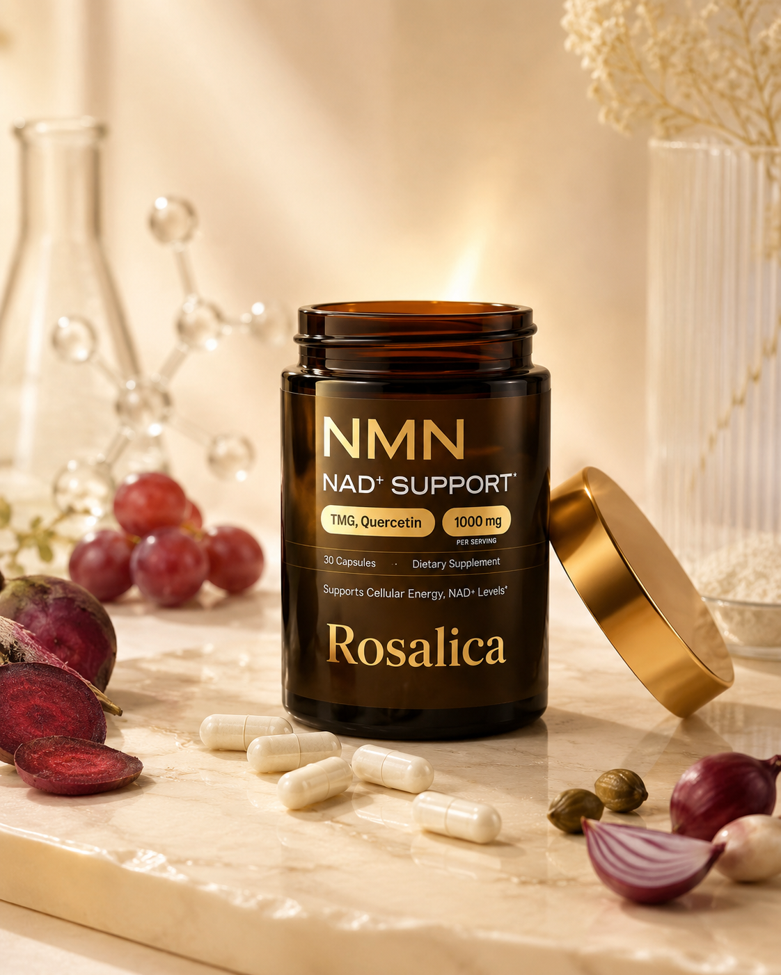 Rosalica NMN 1000mg premium longevity supplement