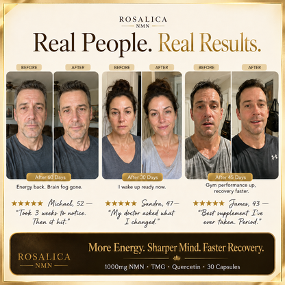Rosalica™ NMN 1000mg — The Longevity Supplement. Feel It In 30 Days.