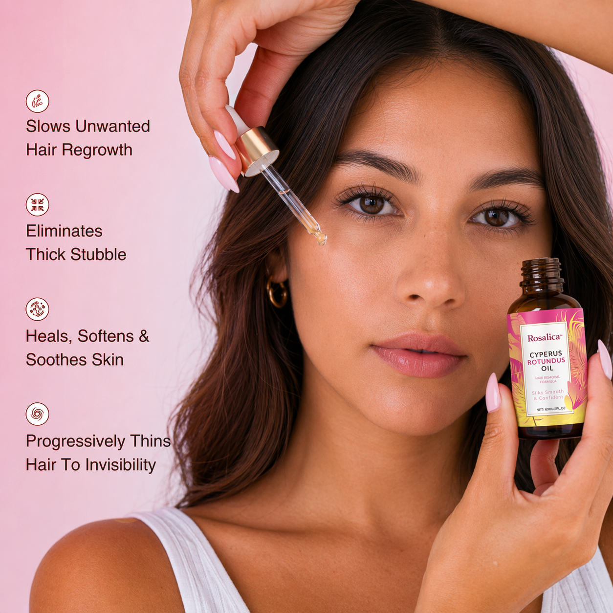 Cyperus Rotundus Oil Hair Reduction Formula