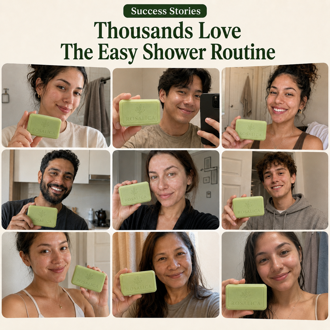 Rosalica Tea Tree Antifungal Soap